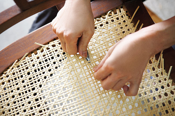 Restoring Rattan Chairs Up To 50 Off Ingeniovirtual Com - How Do You Repair Cane Furniture