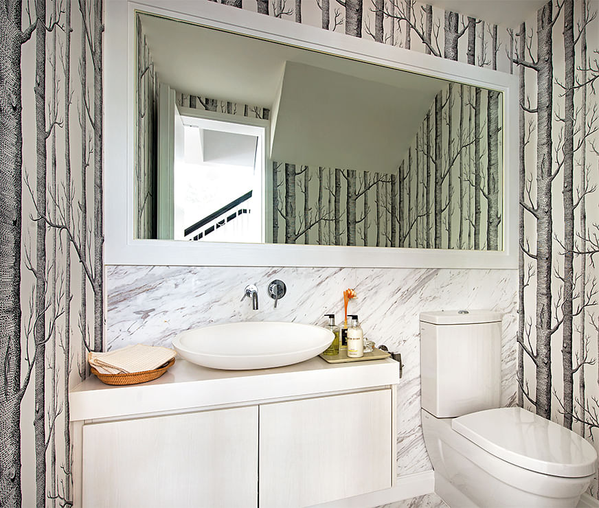 Can I Use Wallpaper In My Bathroom, Vinyl Wallpaper For Bathrooms