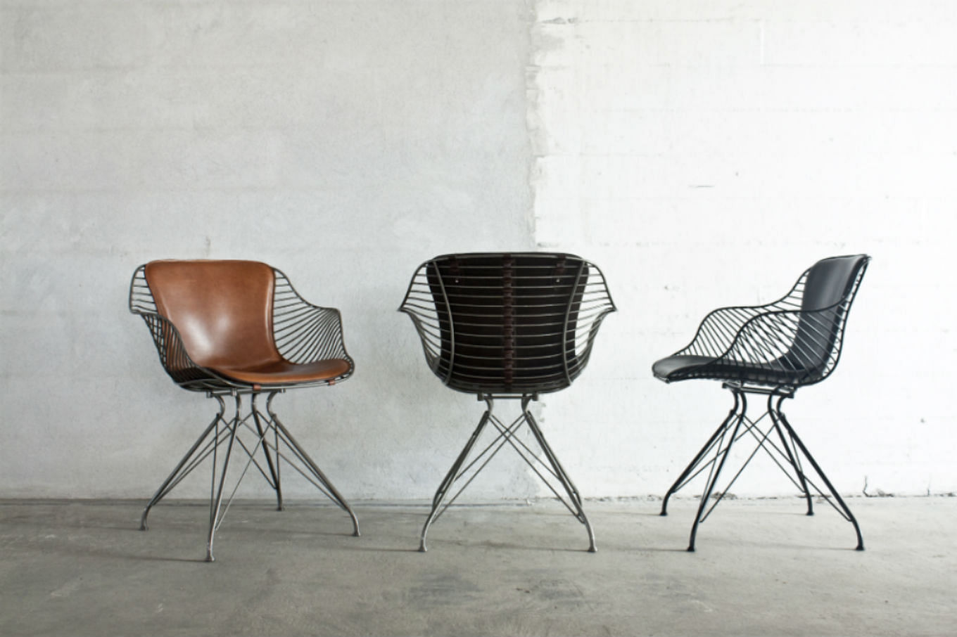 industrial leather chair