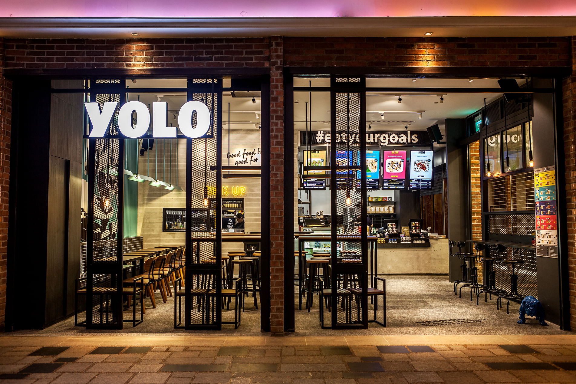 YOLO - A cool CBD cafe with tasty healthy food - Home & Decor Singapore