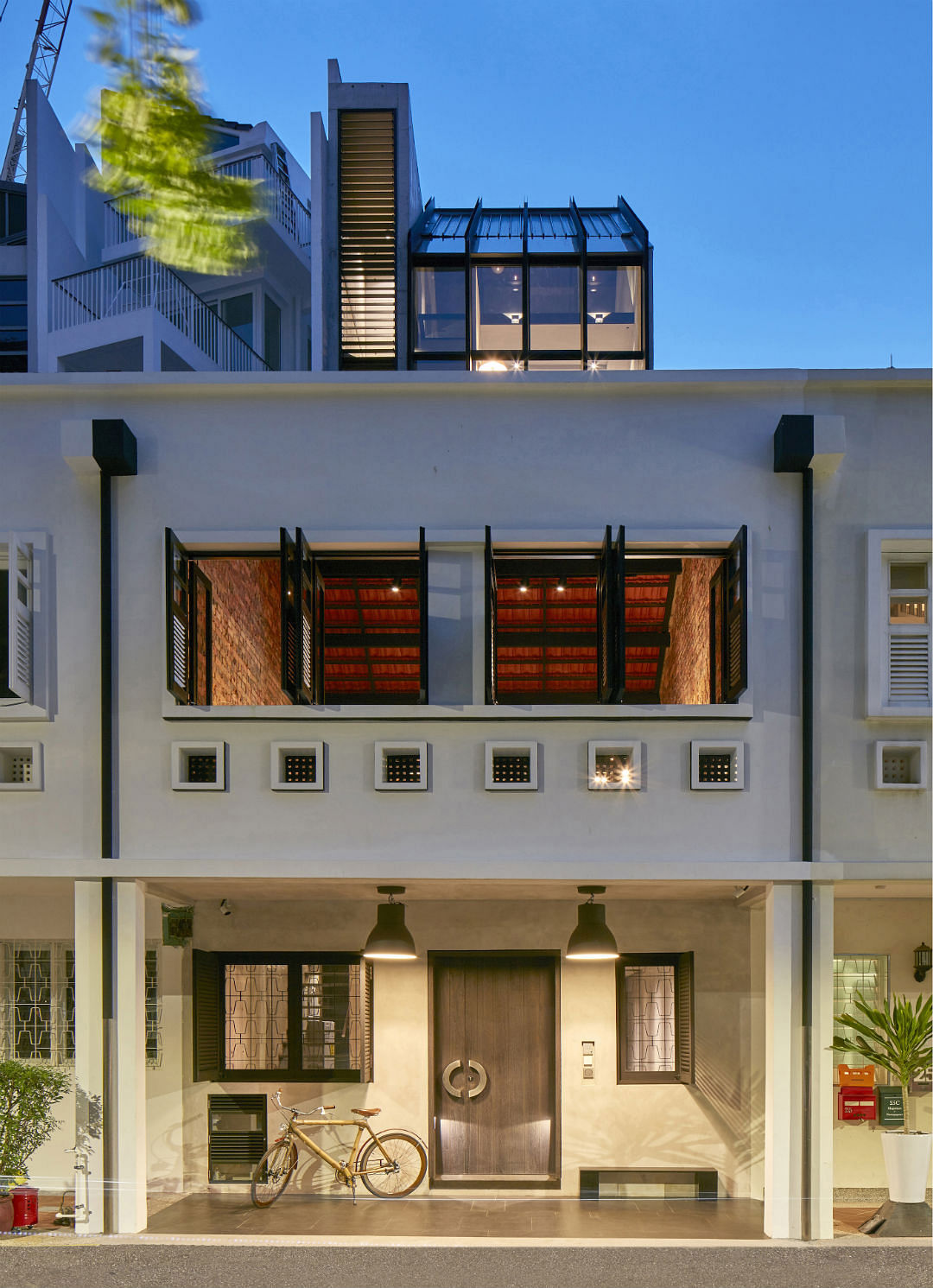 This Singapore shophouse is nominated for the World Interior of the