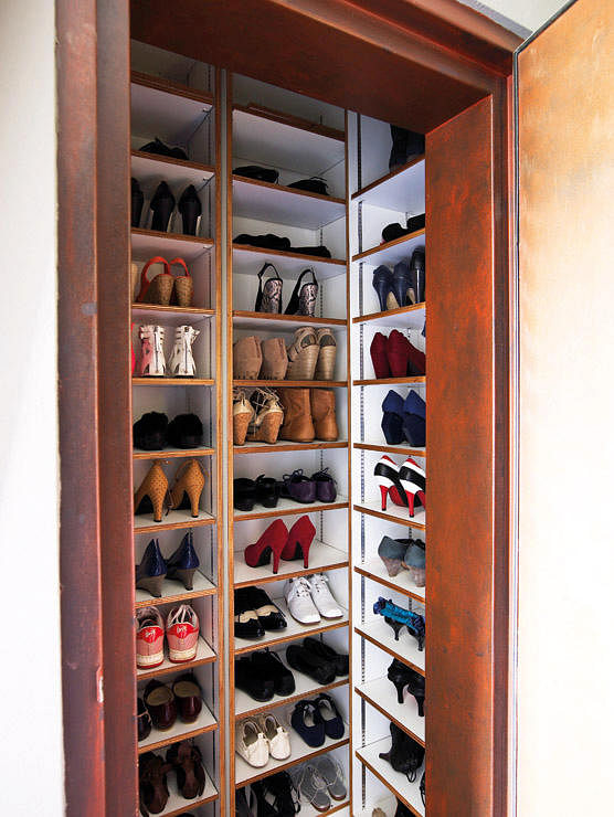 Bomb shelter deals shoe cabinet