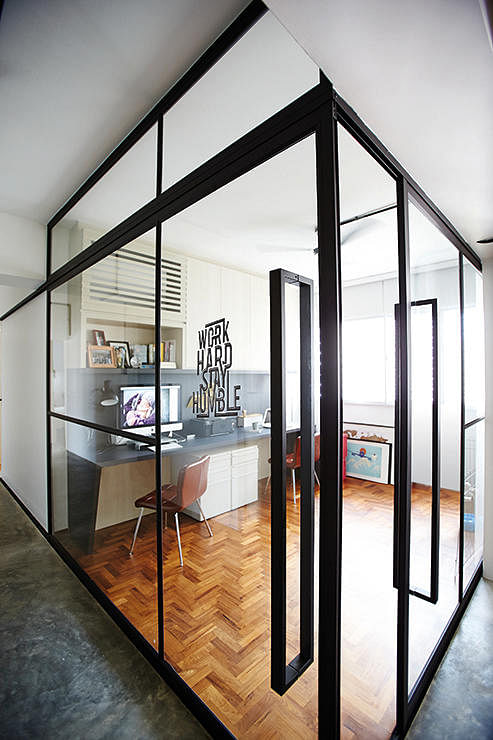 7 Homes That Made Full Use Of Glass Partitions Home Decor Singapore - Glass Partition Wall Cost