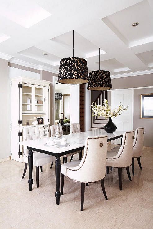 8 stylish Modern Classic dining rooms to inspire you - Home & Decor ...