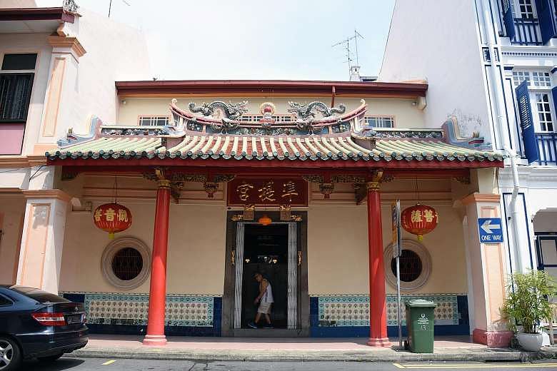 Cundhi Gong Temple: Hokkien-Chinese architecture at Keong Saik