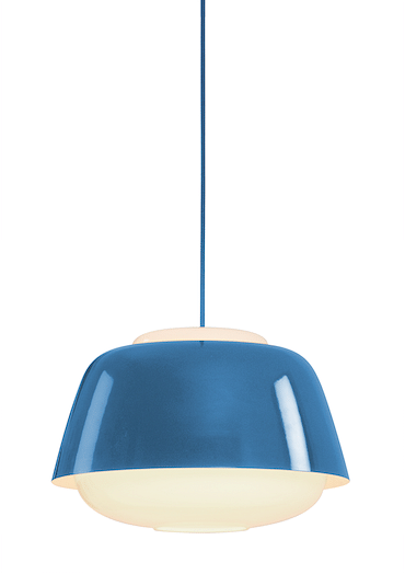 blue fisherman pendant light