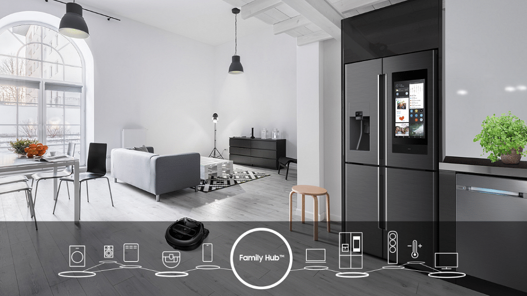 Profitez d'une vie connectée avec ce réfrigérateur Samsung - Home & Decor France