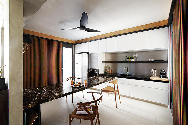 Kitchen design ideas from these 13 HDB homes - Home &amp; Decor Singapore