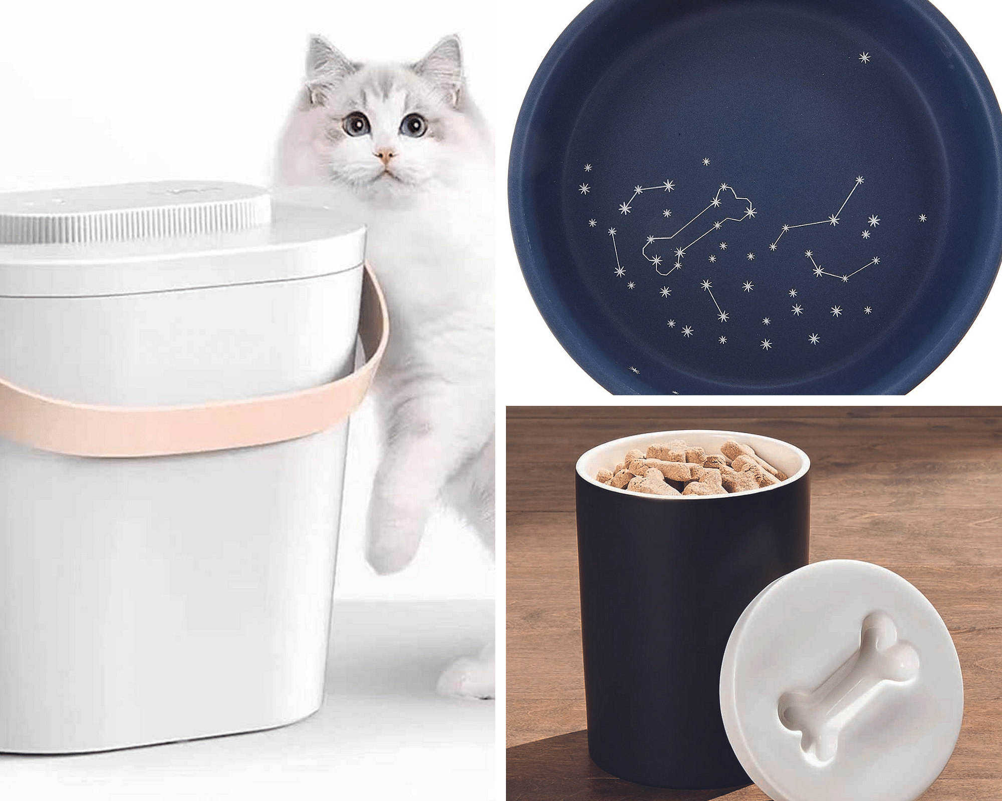 home goods pet food containers