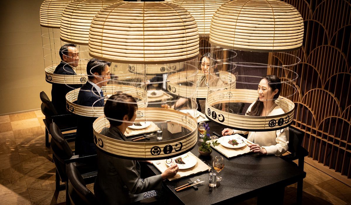 restaurant table lanterns