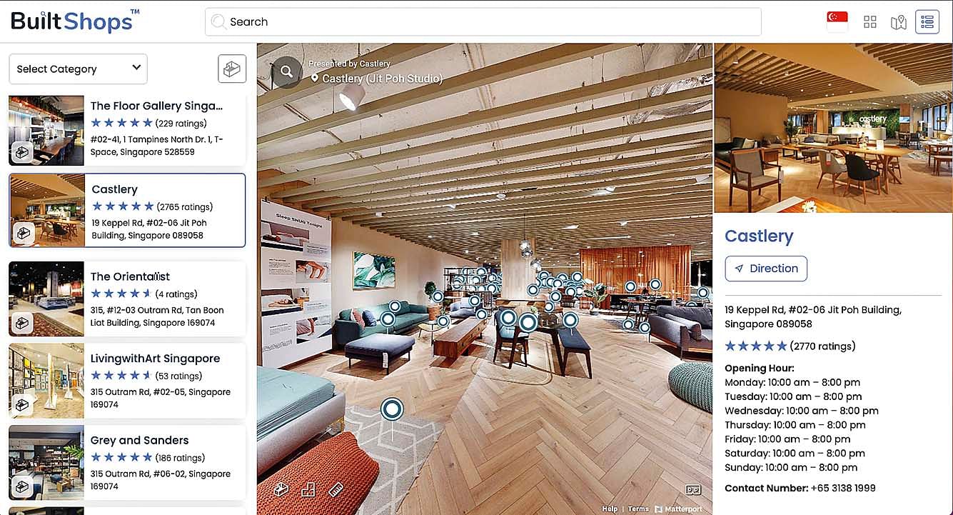 Virtual reality platform brings the showroom experience to the comfort of your home - Home 