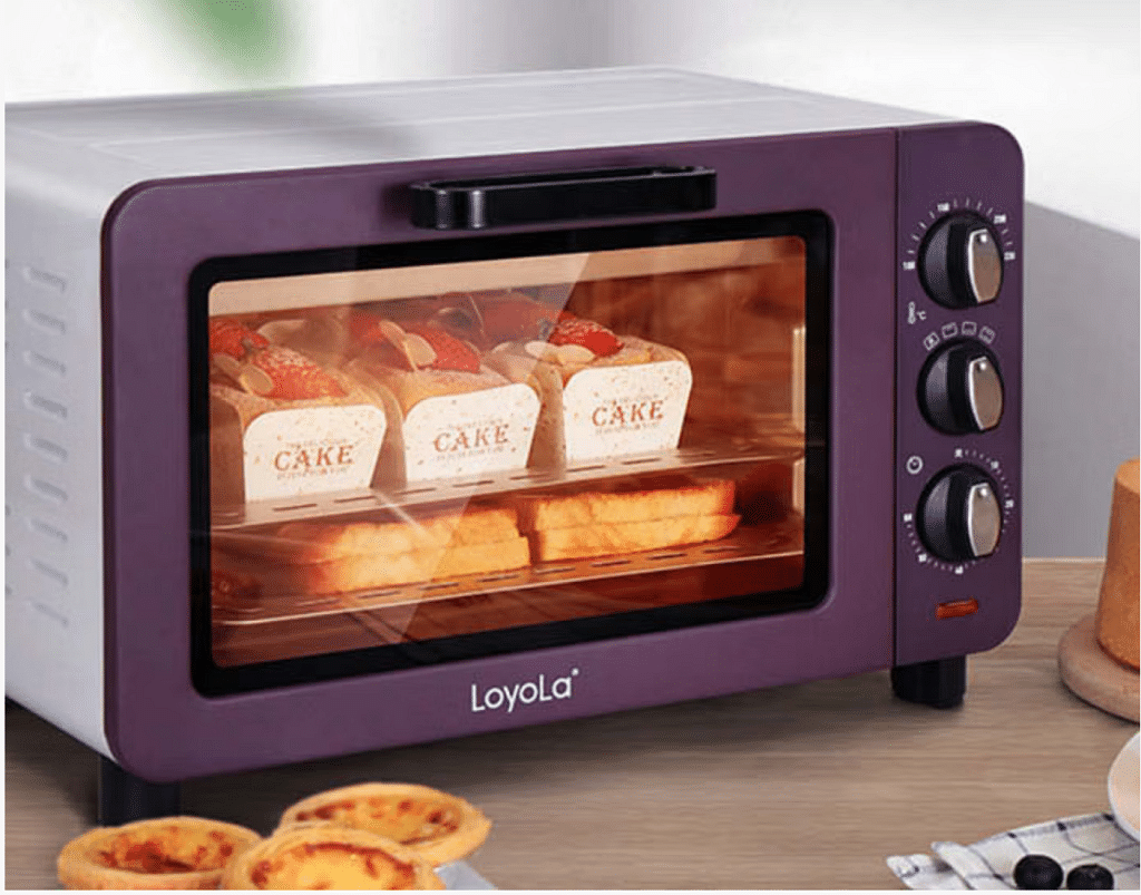 Multifunctional Electric Oven Cute Mini Small Oven Light Pink Toaster Oven  Electric Oven for Baking Bread Baking Ovens - AliExpress