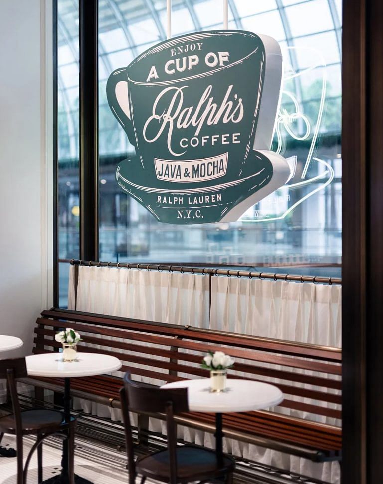 Ralph's Coffee Singapore: Ralph Lauren Cafe opens in MBS