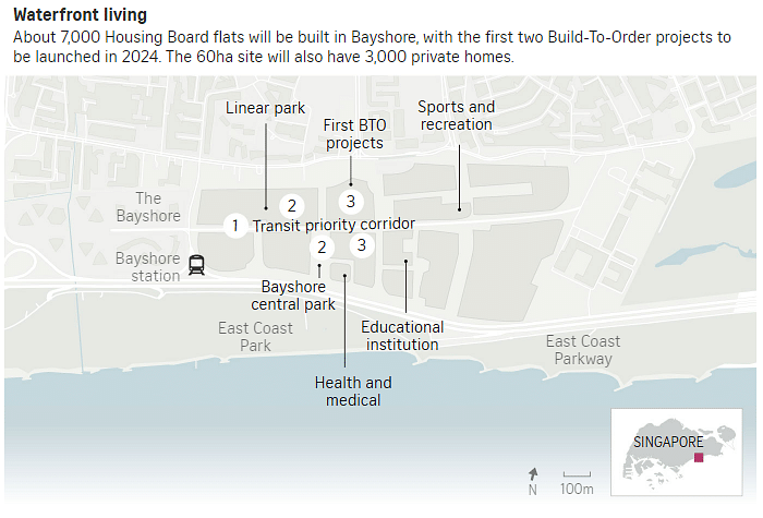 Bayshore BTO HDB Summary Beamless HDB Flats Launch 2024   Bayshore Bto Hdb Map 